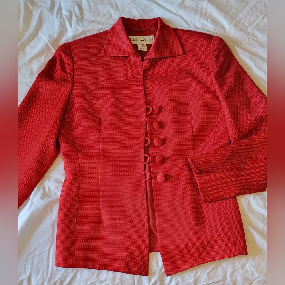 Christian Dior vintage 80's skirt suit